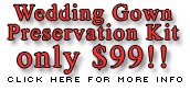 wedding gown preservation