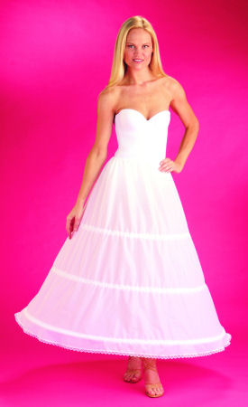 Drawstring Single Hoop Bridal Slip 130DS