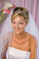 Bridal Headpiece with Wedding Veil 2799