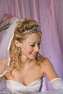 Bridal Headpiece with Wedding Veil 2809