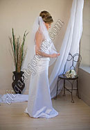 Custom Wedding Veil -- 36" 1 Tier Fingertip Length Veil