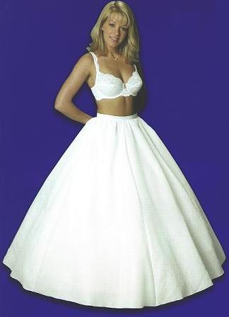 Velcro Waist Full Bridal Slip 444V