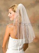 1 Tier Elbow Length Veils