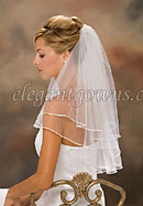 Clearance Waist Length Wedding Veil