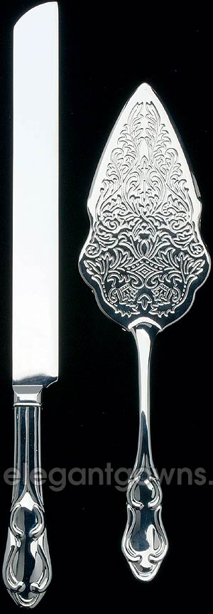 Royal Cake Cutting Set -- FREE Engraving! CA4827