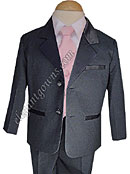 Pink Vest & Tie Ring Bearer Suit