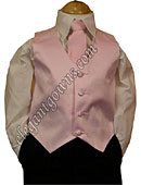 Pink Vest & Tie