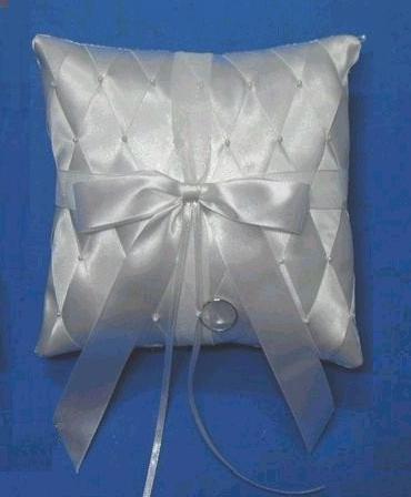 Satin Weave Square Ring Pillow 1499P