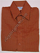 Ring Bearer Rusty Tuxedo Shirt
