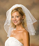 2 Tier Shoulder Length Veils