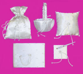 Satin & Pearls Bridal 5 Piece Set 801 - Click Image to Close