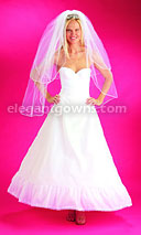 Spandex Waist Full Bridal Slip 795F