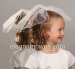 Flower Girl/Communion Veil M-101-C Flower Girl/Communion Veil M-101-C
