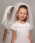 Flower Girl/Communion Veil M-251-RT