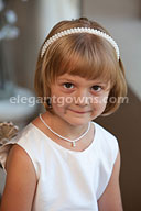 Flower Girl Hair Headband 3177