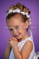 Flower Girl/Communion Halo 3182