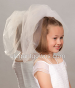 Flower Girl/Communion Veil MB-15 Flower Girl/Communion Veil MB-15