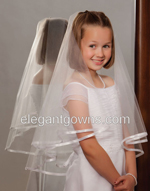 Flower Girl/Communion Veil MFC-252-3R
