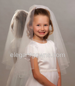 Flower Girl/Communion Veil MFC-252-C