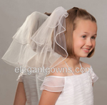 Flower Girl/Communion Veil MS-152-P Flower Girl/Communion Veil MS-152-P