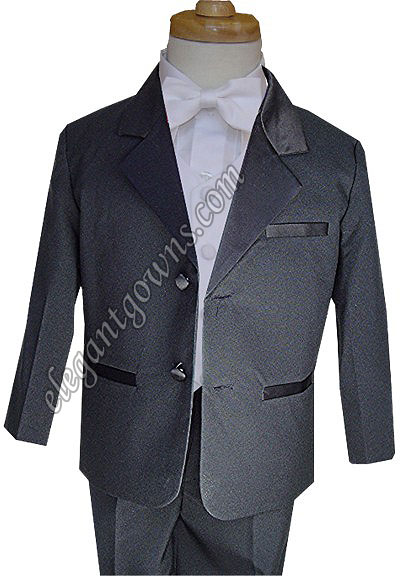 White Vest & Tie Ring Bearer Suit - Click Image to Close