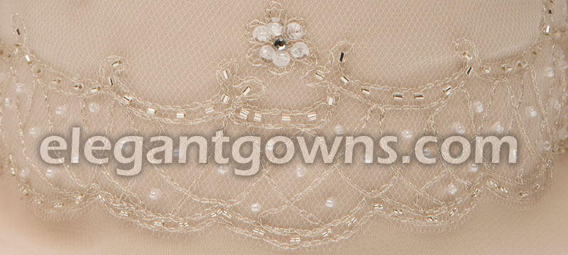 Clearance Bridal Veil 7004_C - Click Image to Close