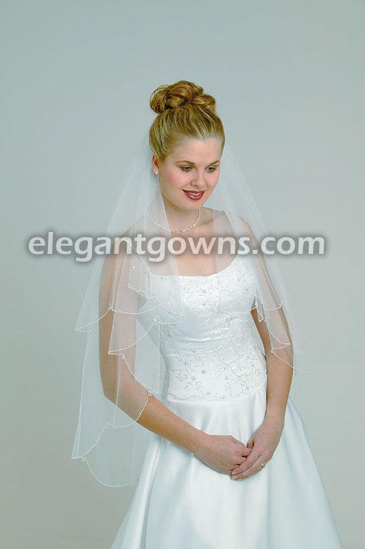 Clearance Wedding Veil 749V_C - Click Image to Close