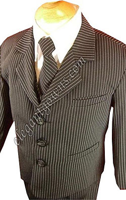Jack Pin Stripe Suit Ring Bearer Suit