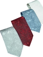 Ring Bearer Ties in Jacquard Fabric