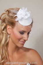 Bridal Visor Veil 7044v
