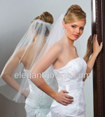 Clearance Fingertip Wedding Veil