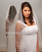 Non-Beaded Specialty Veils