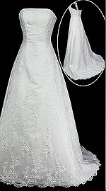 wedding dress - style CA7425