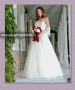 wedding dress - style W9505