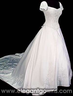 wedding dress - style CA7609