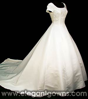 wedding dress - style CA7405