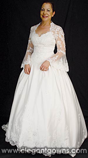 wedding dress - style CA7530