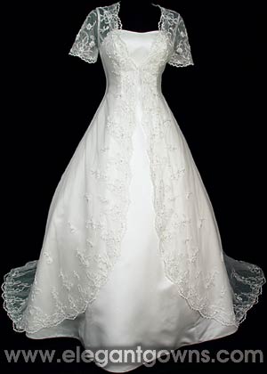 wedding dress - style CA7649