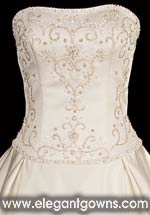 wedding dress - style CA7526