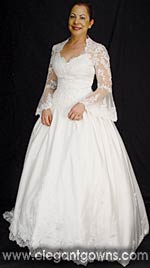 wedding dress - style CA7530