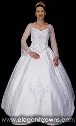 wedding dress - style CA7620
