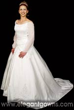 wedding dress - style CA7625