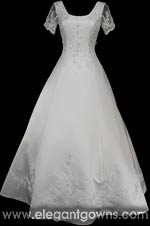 wedding dress - style CA7648