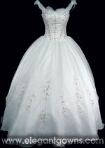 wedding dress - style CA7654
