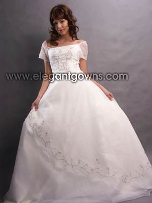 wedding dress - style D011