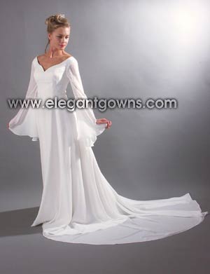 wedding dress - style D037