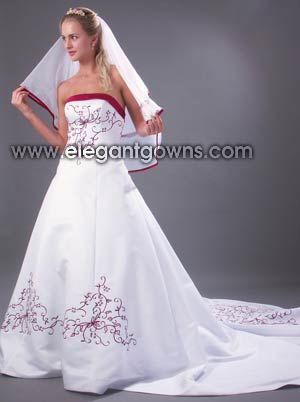 wedding dress - style D096