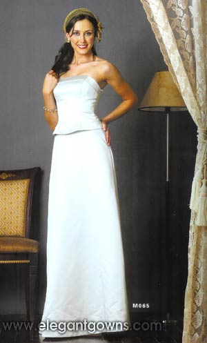 wedding dress - style DM065