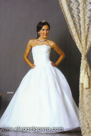 wedding dress - style DQ003