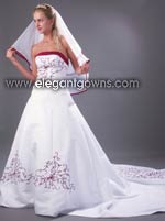 wedding dress - style D096